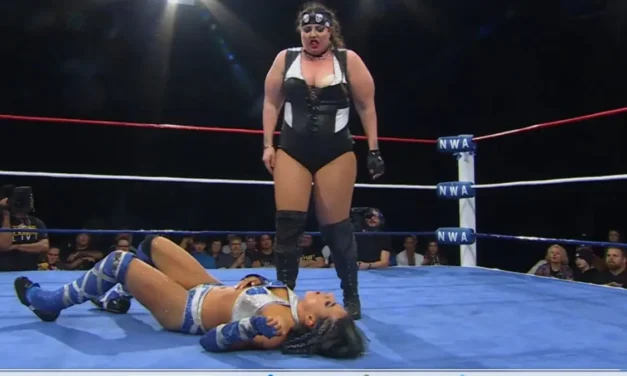NWA POWERRR:  Big Mama defends her Television title against ‘La Princesa’ Nieves