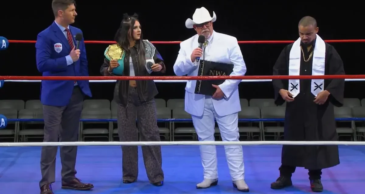 Decisions and denizens of Douchenozzlery™ on this NWA POWERRR