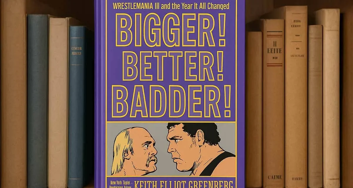 WrestleMania III book is bigger than the big event